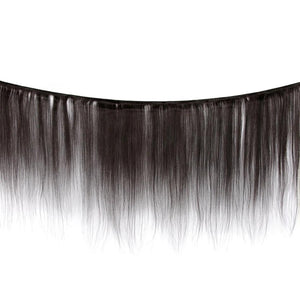 Malaysian Straight Hair Weave Deal 100% Human Hair 3/4 Bundles